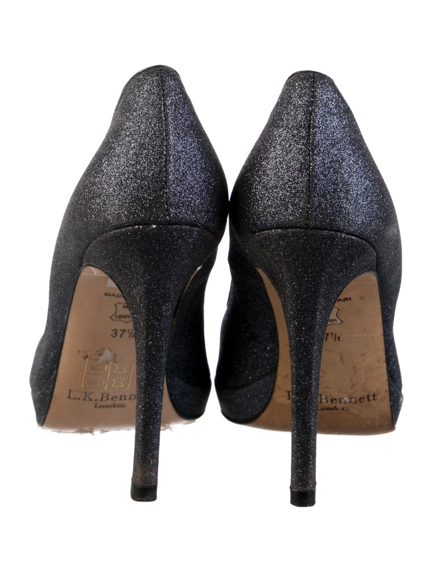L.K. Bennett Glitter Glitter Accents Pumps
